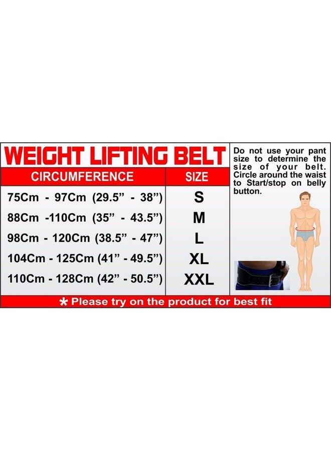 USI Universal Weight Lifting Belt, 790NV Fabric laminated EVA construction Support Nylon Weight Belt for Deadlift, Squat & Weightlifting for Men & Women (4 Inch, Black, Size S) - Image 4