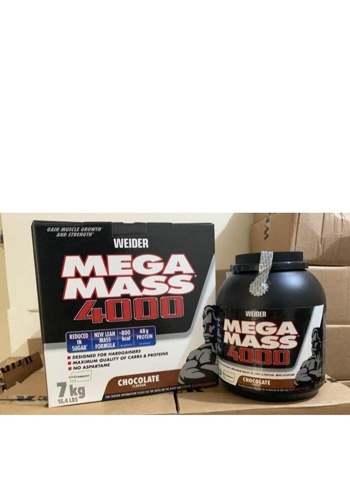 Weider - Weider,Mega Mass,4000 Chocolate Flavour,7kg - Image 1