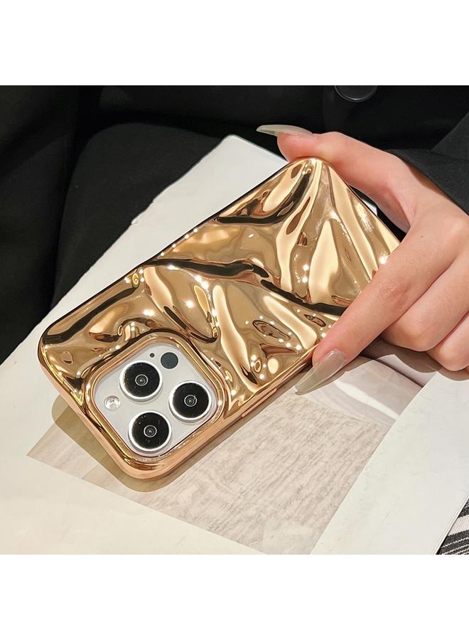 S-TOP Case For iPhone 12 Pro Max Water Ripple Electroplating Paint TPU Phone Case - Image 3