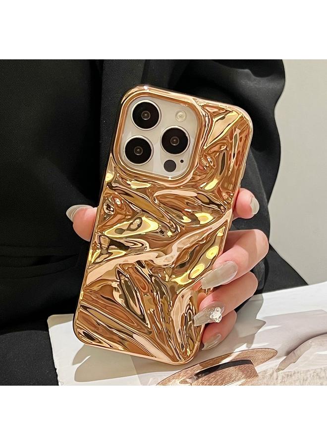 S-TOP Case For iPhone 12 Pro Max Water Ripple Electroplating Paint TPU Phone Case - Image 2