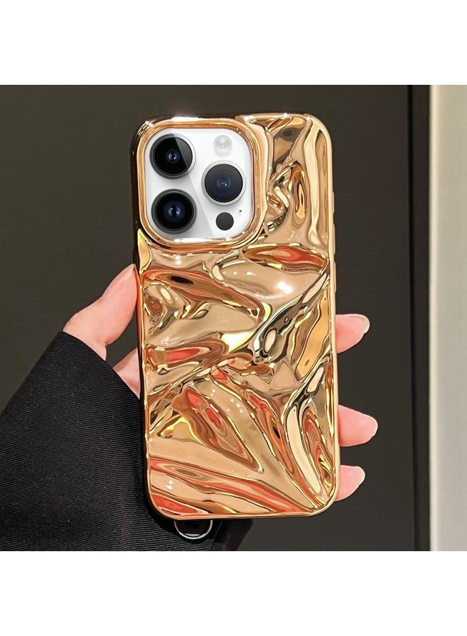 S-TOP Case For iPhone 12 Pro Max Water Ripple Electroplating Paint TPU Phone Case - Image 1
