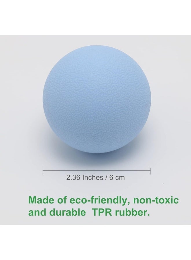 CLENEA Hard Lacrosse Massage Ball Set of 2 – Firm Trigger Point Balls for Deep Tissue Massage, Yoga, Physical Therapy, Myofascial Release, and Muscle Relaxation - Image 4