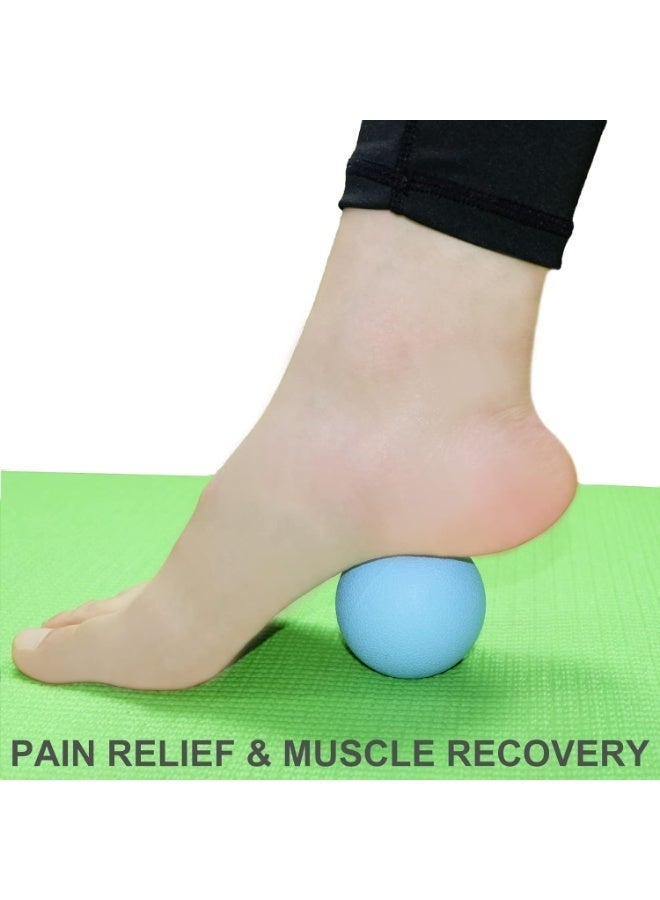 CLENEA Hard Lacrosse Massage Ball Set of 2 – Firm Trigger Point Balls for Deep Tissue Massage, Yoga, Physical Therapy, Myofascial Release, and Muscle Relaxation - Image 5