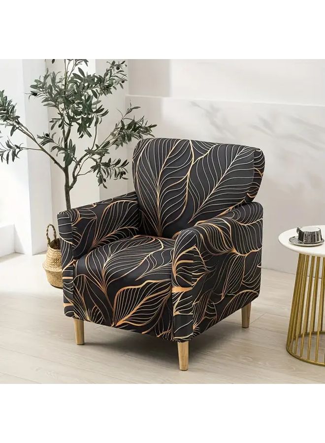 غطاء كرسي ذو عروق عميقة للحب قابل للتمدد مطبوع ثلاثي الأبعاد ناعم قابل للتنفس مرن قابل للغسيل في الغسالة صديق للحيوانات الأليفة - Image 1