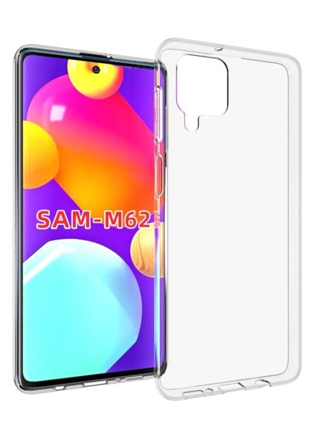 vesus Protective Case Cover for Samsung Galaxy M62 Clear