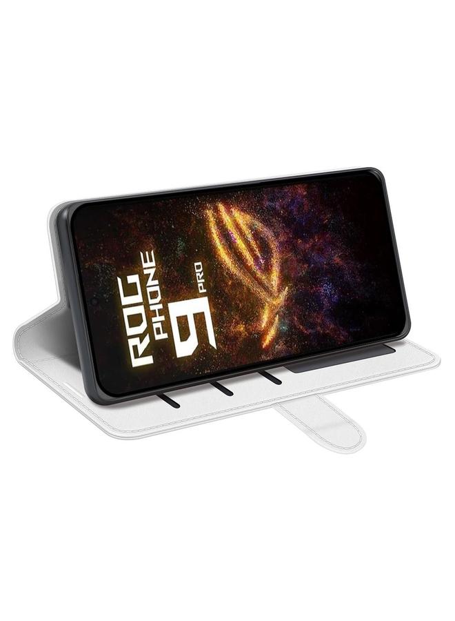 اس-توب جراب لهاتف Asus ROG Phone 9 / 9 Pro R64 بتصميم أفقي من الجلد - Image 5