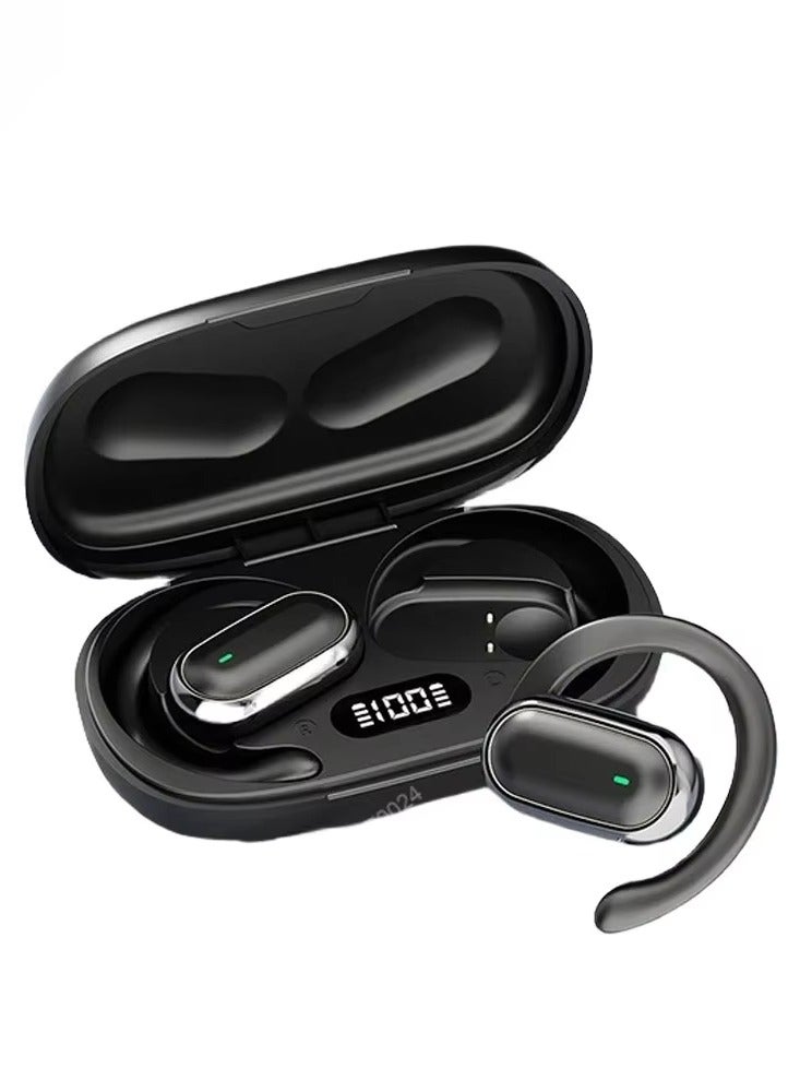 Comfortable Hanging Ear Design Wireless Earbuds Bluetooth Sports Headphones High Fidelity Audio Extended Playtime Headset - Image 1