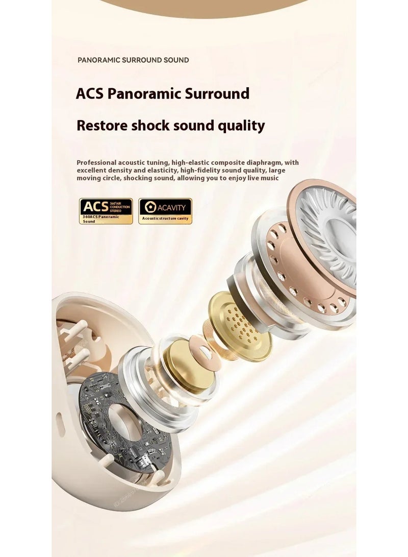 Comfortable Hanging Ear Design Wireless Earbuds Bluetooth Sports Headphones High Fidelity Audio Extended Playtime Headset - Image 5