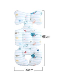 MLADEN Baby Seat Pad Liner And Breathable 3D Air Mesh Cotton Universal Baby Stroller Cushion  - Image 3