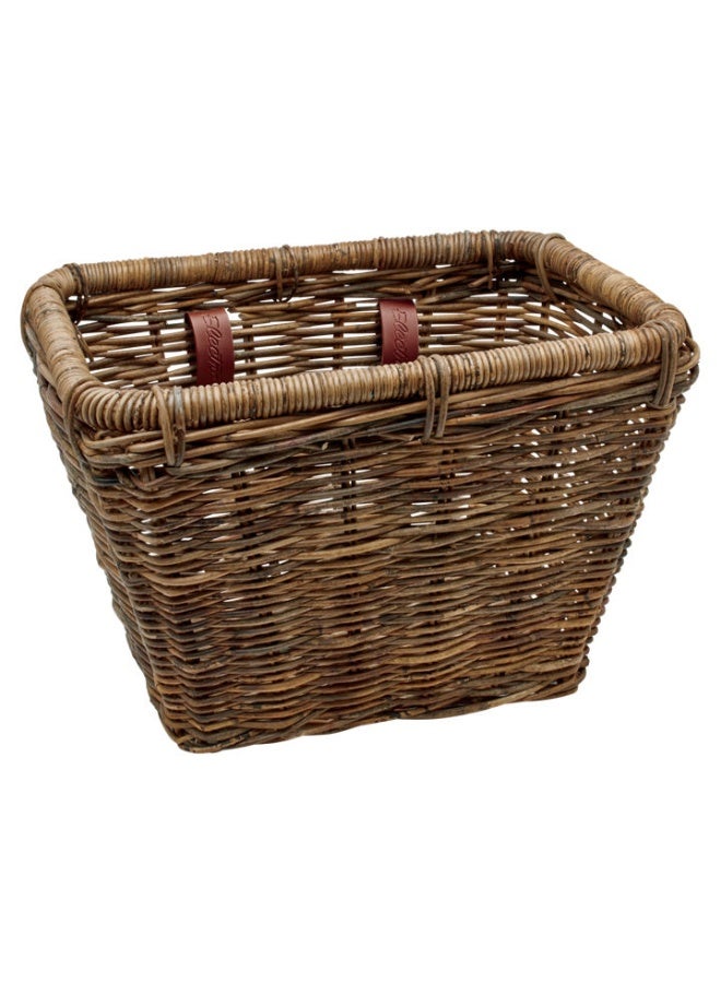 Electra Bicycle Company Electra Rattan Basket Brown - Image 1