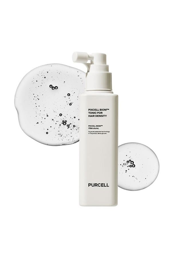 PURCELL Pixcell Biom Scalp Tonic for Hair Density – formulated with Soyact and 4-Terpineol for Scalp Barrier (4.39 fl oz / 130 ml) - Image 1