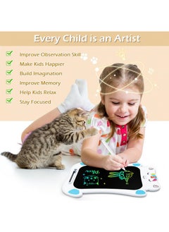 Jasonwell Lcd Drawing Writing Tablet - Drawing Pad Doodle Board For Kids Toddlers Drawing Toy Educational Learning Toys Christmas Birthday Gift 2 3 4 5 6 7 8 Year Old Girls Boys (Dino&Unicorn)  - Image 4