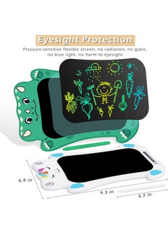 Jasonwell Lcd Drawing Writing Tablet - Drawing Pad Doodle Board For Kids Toddlers Drawing Toy Educational Learning Toys Christmas Birthday Gift 2 3 4 5 6 7 8 Year Old Girls Boys (Dino&Unicorn)  - Image 1