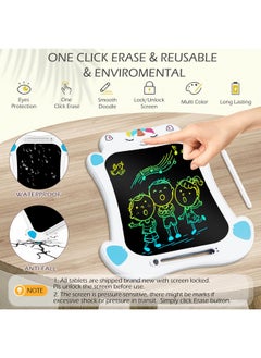 Jasonwell Lcd Drawing Writing Tablet - Drawing Pad Doodle Board For Kids Toddlers Drawing Toy Educational Learning Toys Christmas Birthday Gift 2 3 4 5 6 7 8 Year Old Girls Boys (Dino&Unicorn)  - Image 2