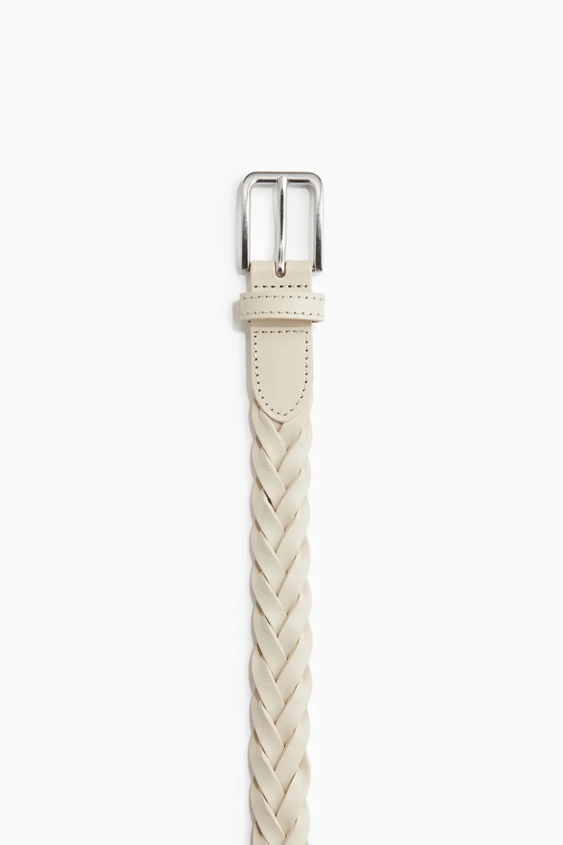 H&M Braided leather belt