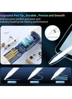 Generic Stylus Pen for iPad 9th/10th Generation with Palm Rejection, Active Pen Compatible with Apple iPad 10th/9th/8th/7th/6th Generation, iPad Air 5th/4th/3rd Generation, iPad Pro 11  - Image 4