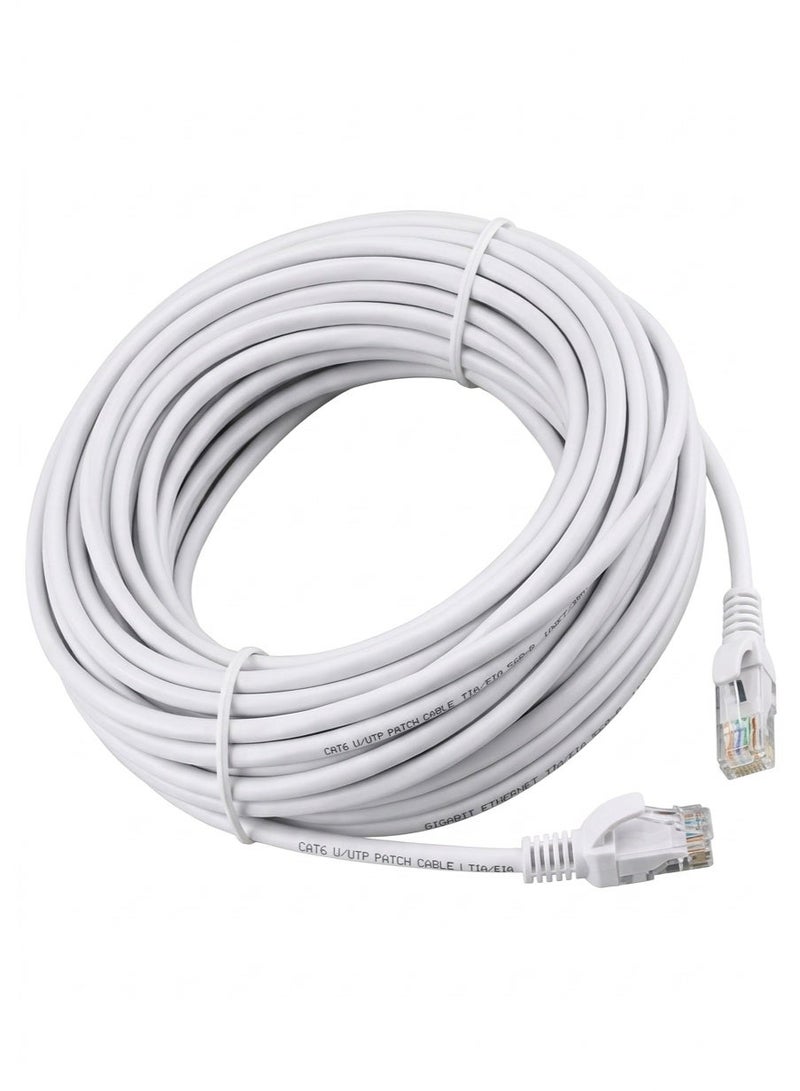 جون بولز كابل إيثرنت Cat6 بطول 1 متر، كابل شبكة محلية عالي السرعة، كابل شبكة Cat6 للاستخدام الداخلي، سلك إيثرنت Cat6 لأجهزة الراوتر والمودم والألعاب والكمبيوتر الشخصي والكمبيوتر المحمول، توصيل كابل Cat6، كابل إنترنت Cat6 RJ45 - Image 4