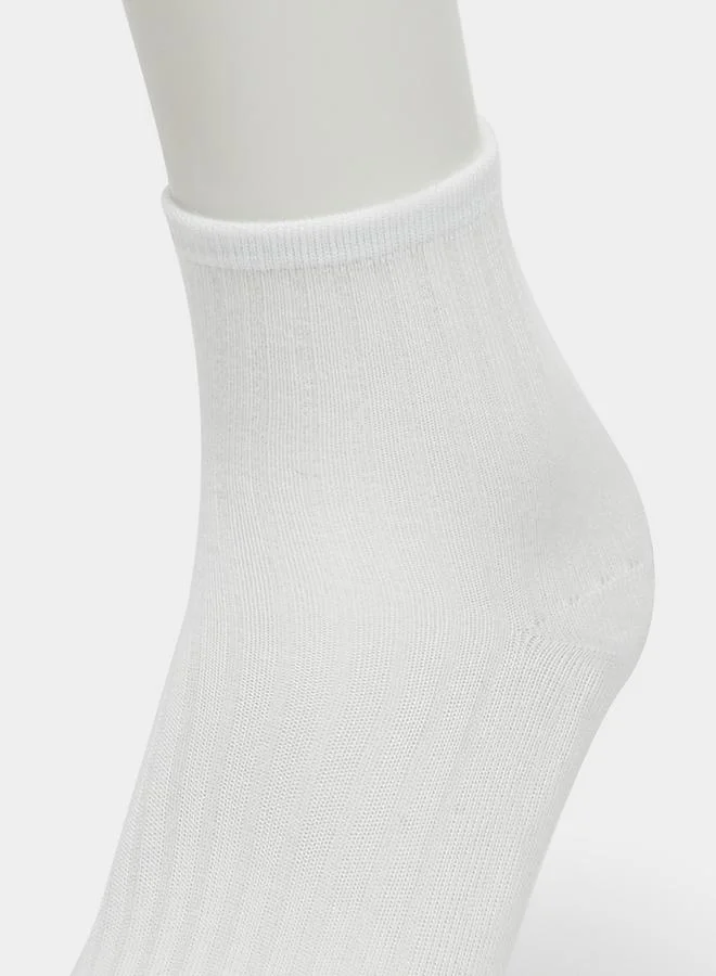 Styli Styli Set of 4 - Solid Ankle Socks