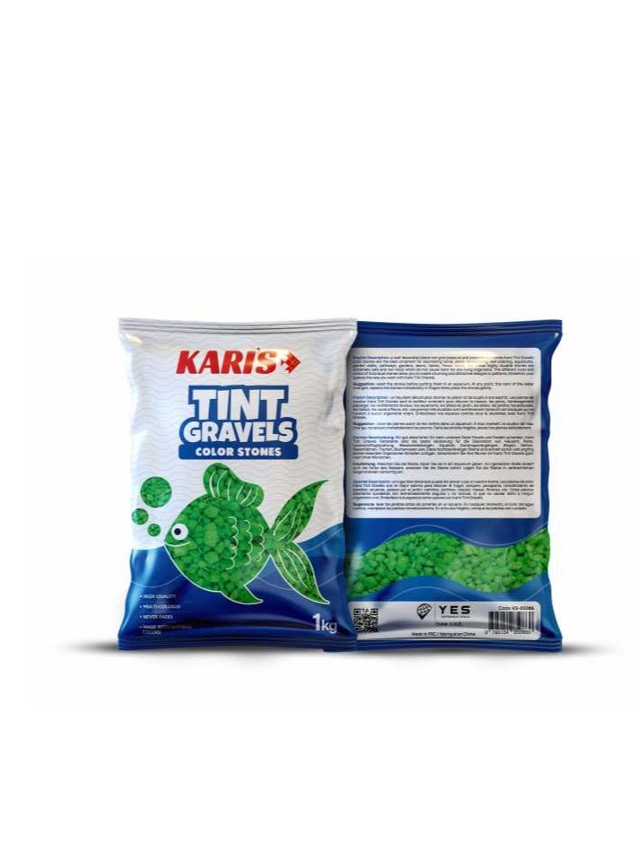 Karis Colored Stones-1kg[Color - Green]
