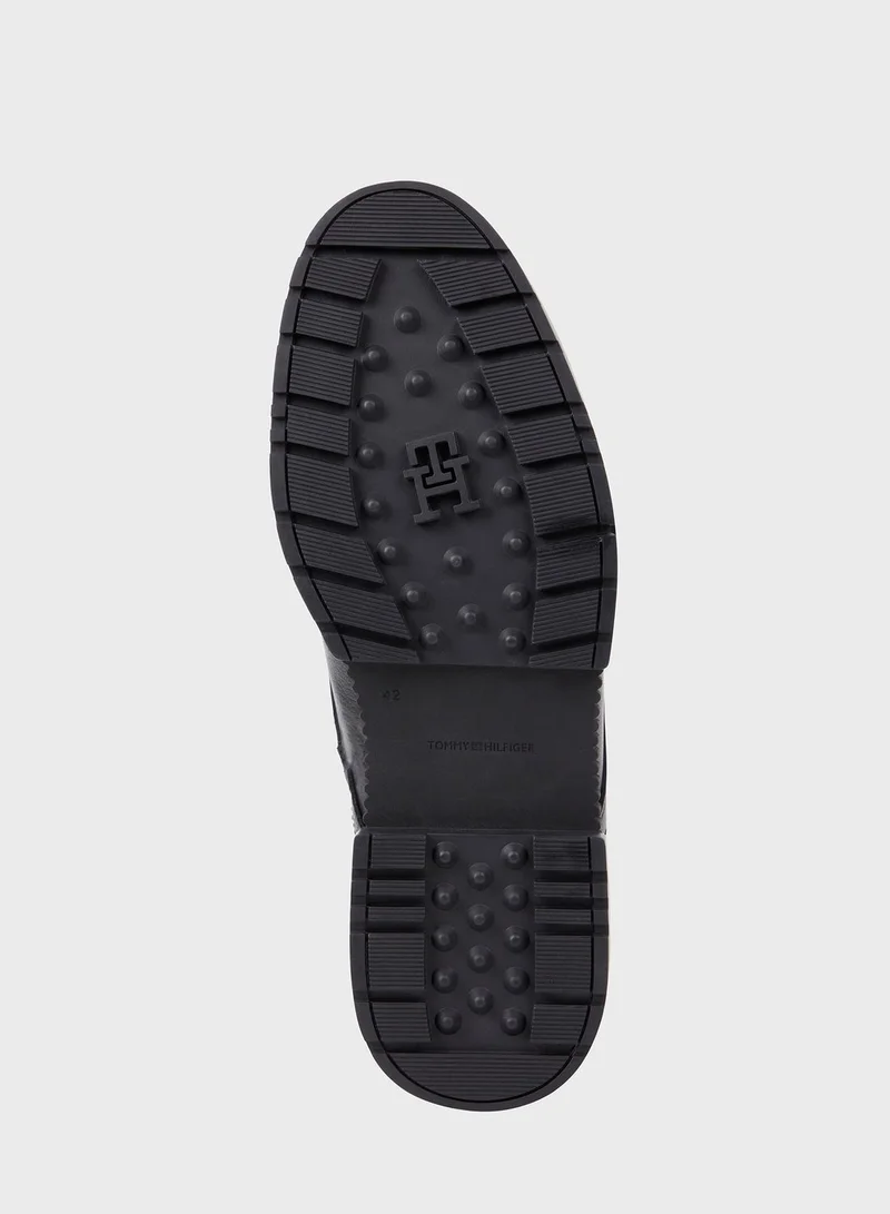 TOMMY HILFIGER Lace Up High Boots