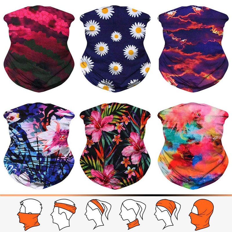 JOEYOUNG Headwear, Bandana, Neck Gaiter Head Wrap Headband Balaclava Magic Scarf - Image 1