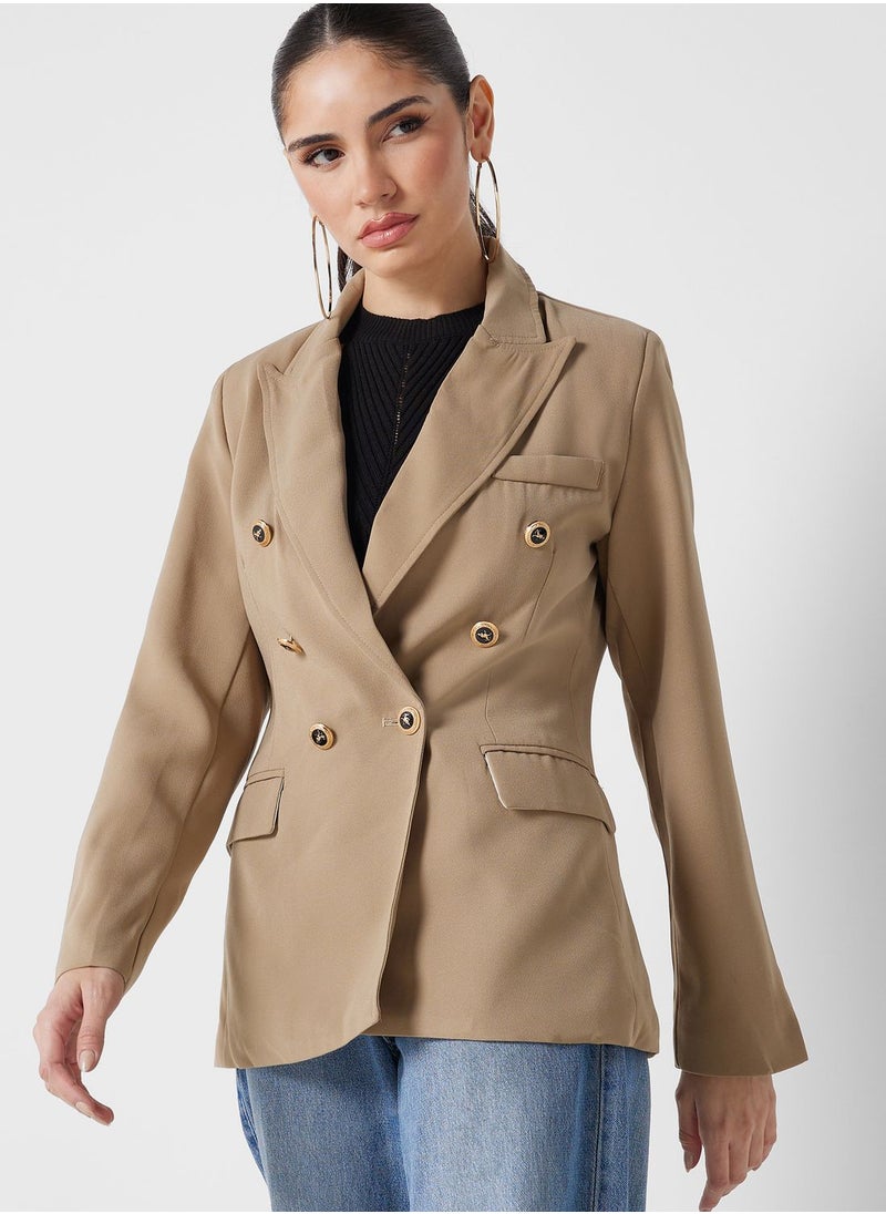 ELLA - Double Breasted Blazer - Image 1