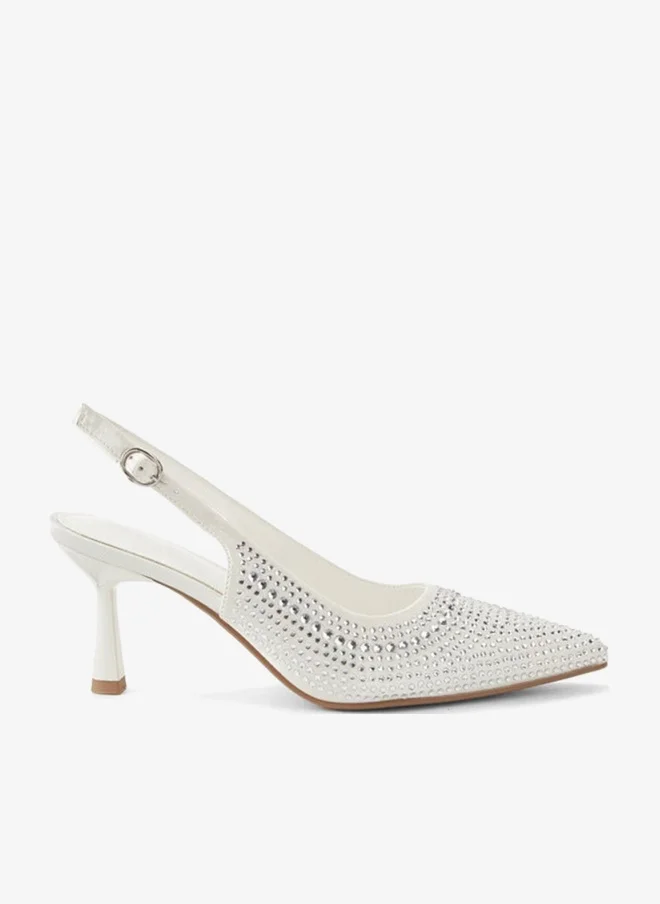 Flora Bella By Shoexpress Flora Bella Women Embellished Stiletto Heels Shoes