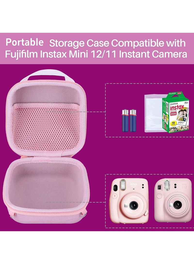 XICEN Protective Storage Case Compatible with Fujifilm Instax Mini 12/11 Instant Camera - Image 2