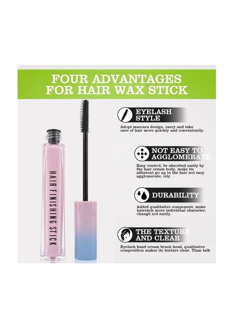 Luxfume - Anti Frizz Hair Flyaway Tamer Hair Finishing Stick Baby Hair Brush Edge Brush For Baby Hair Frizzy Hair Products Glue Pomade Hair Wax Stick Hair Gel For Women Hair Mascara Flyaway Hair Stick (15g) - Image 1