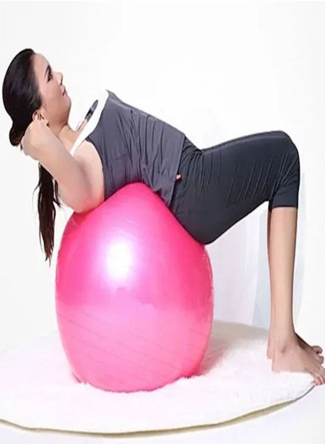 ZCM-HAPPY Yoga Fitness Exercise Ball With Air Pump 75cm  - Image 3