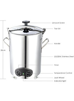 Generic Multi-Function Electric Mandi Maker – 50L Stainless Steel Rice Cooker, Portable Slow Cooker with Adjustable Temperature & Timer, Ideal for Home & Commercial Use  - Image 4