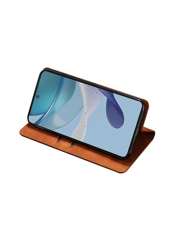 اس-توب جراب هاتف Kyocera Android One S10 من الجلد مع غطاء مغناطيسي أفقي قابل للطي - Image 4