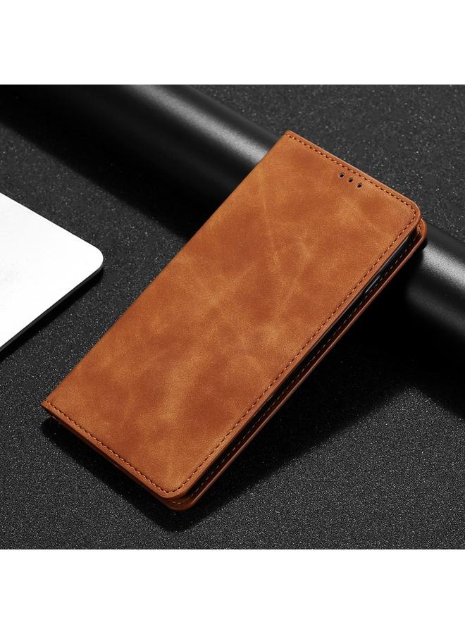 اس-توب جراب هاتف Kyocera Android One S10 من الجلد مع غطاء مغناطيسي أفقي قابل للطي - Image 5