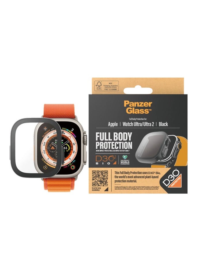 PanzerGlass - PanzerGlass Apple Watch Ultra 49mm Full Body With D30 - Black - Image 1