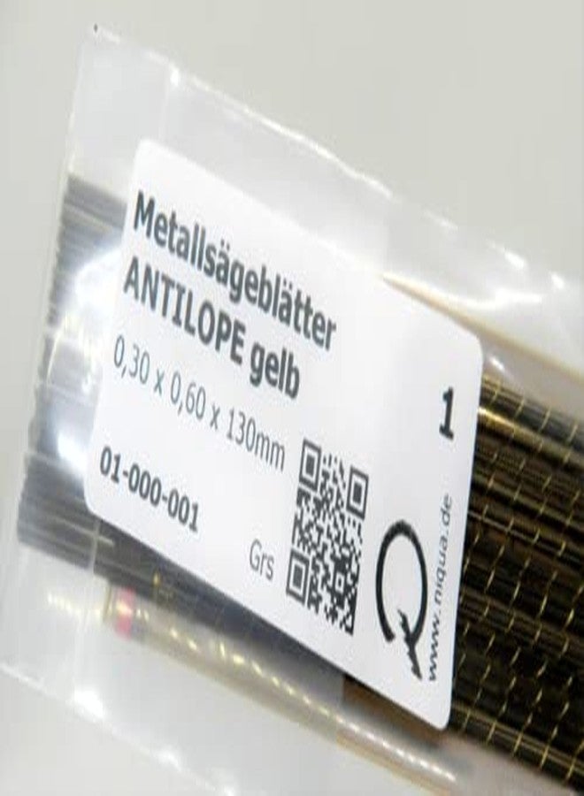 JTS Antilope Jewelers Saw Blades #1 Jewelry Making Pack of 144 pcs. Made in Germany - Image 3