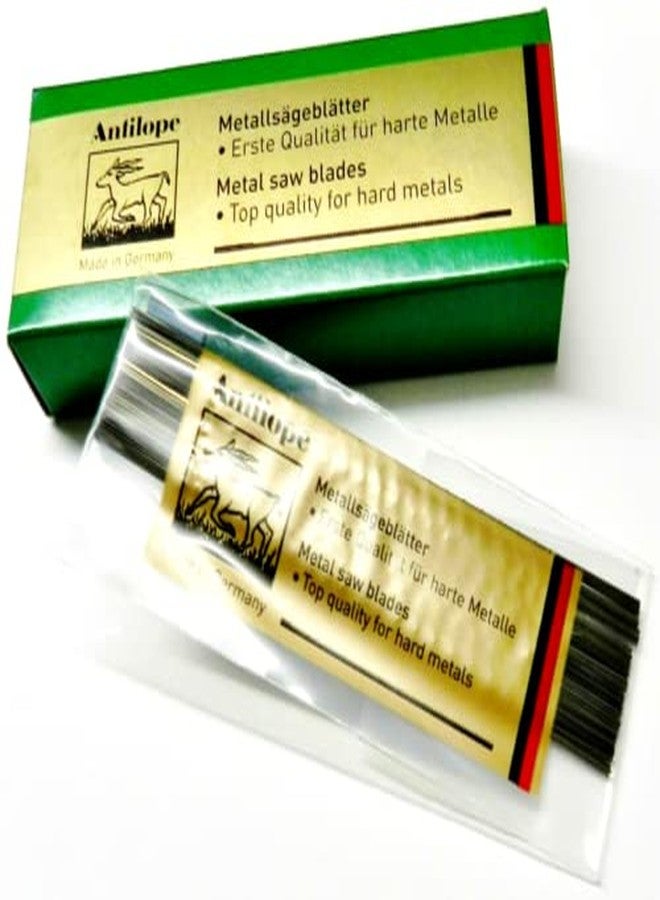 JTS Antilope Jewelers Saw Blades #1 Jewelry Making Pack of 144 pcs. Made in Germany - Image 2