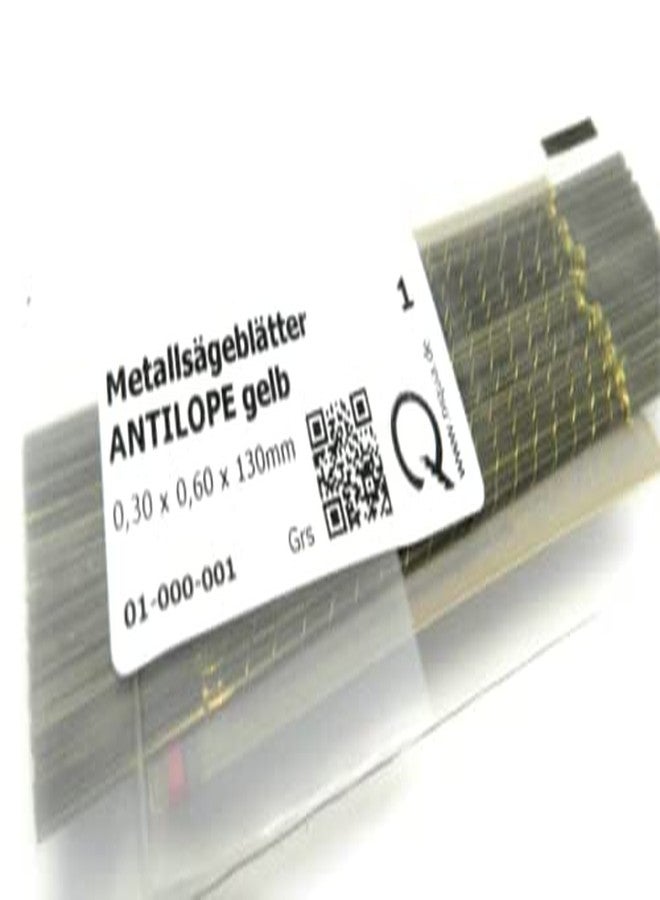 JTS Antilope Jewelers Saw Blades #1 Jewelry Making Pack of 144 pcs. Made in Germany - Image 1