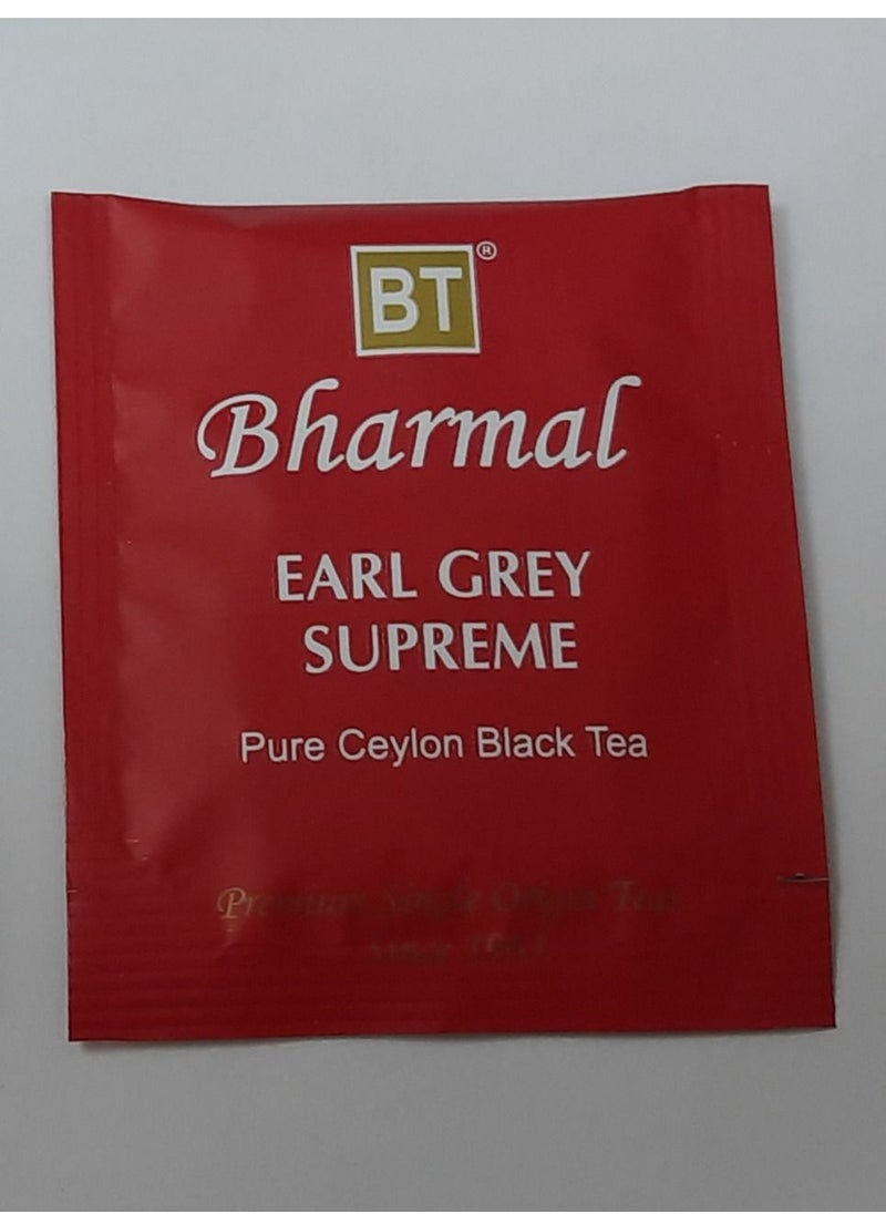 BHARMAL - Bharmal Earl Grey Supreme Pure Ceylon Black Tea Teabags - Image 1