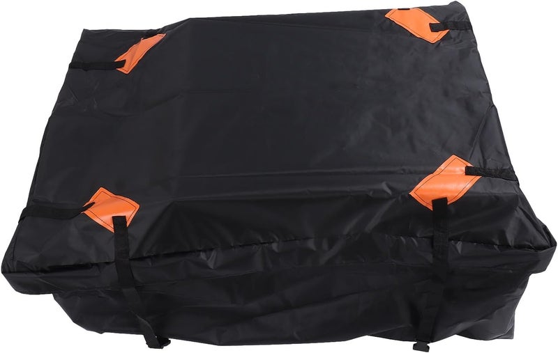 Focket Car Roof Bag, 425L Large Capacity with Anti Slip Mat for Luggage Carrier with Reinforced Straps for Sedans SUVs Small Trucks (420D) - Image 5