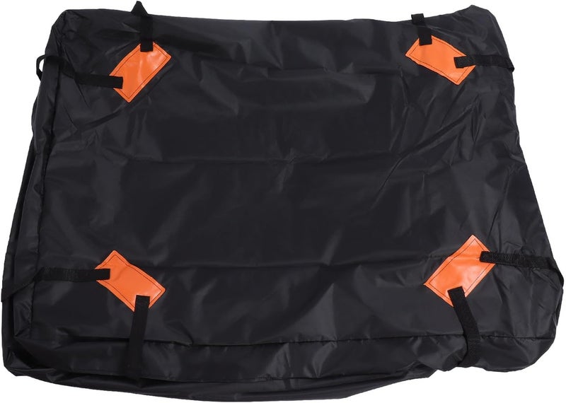 Focket Car Roof Bag, 425L Large Capacity with Anti Slip Mat for Luggage Carrier with Reinforced Straps for Sedans SUVs Small Trucks (420D) - Image 4
