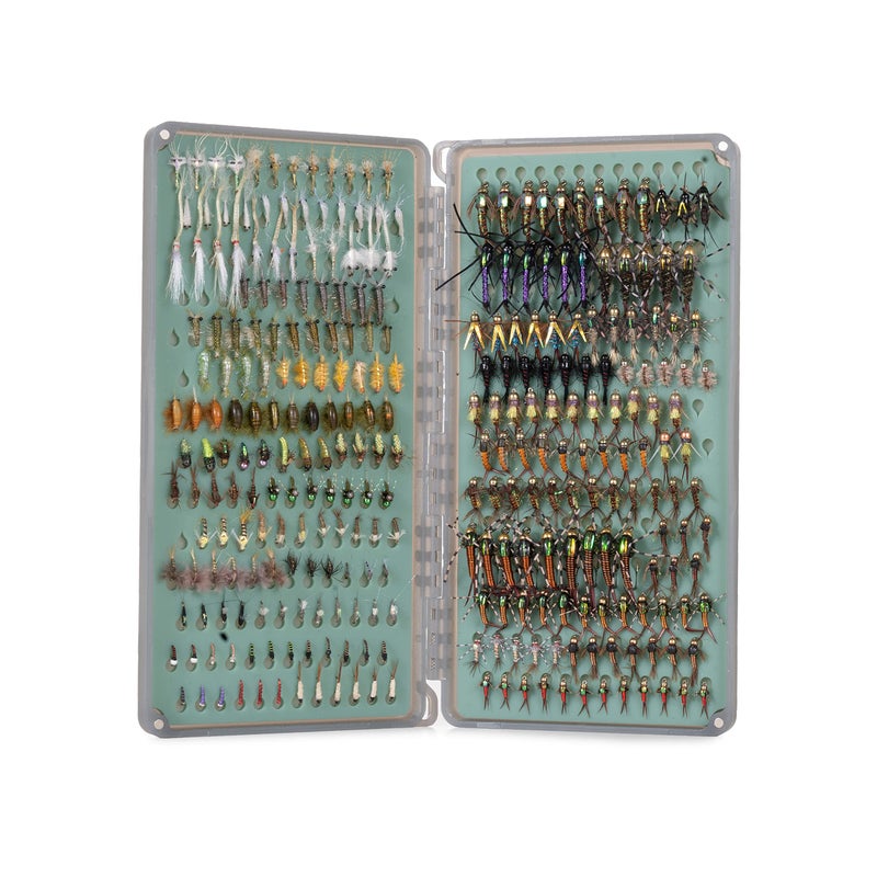 fishpond Tacky Original Fly Box 2X Double Sided Silicone Slit Fly Box Fly Boxes for Fly Fishing