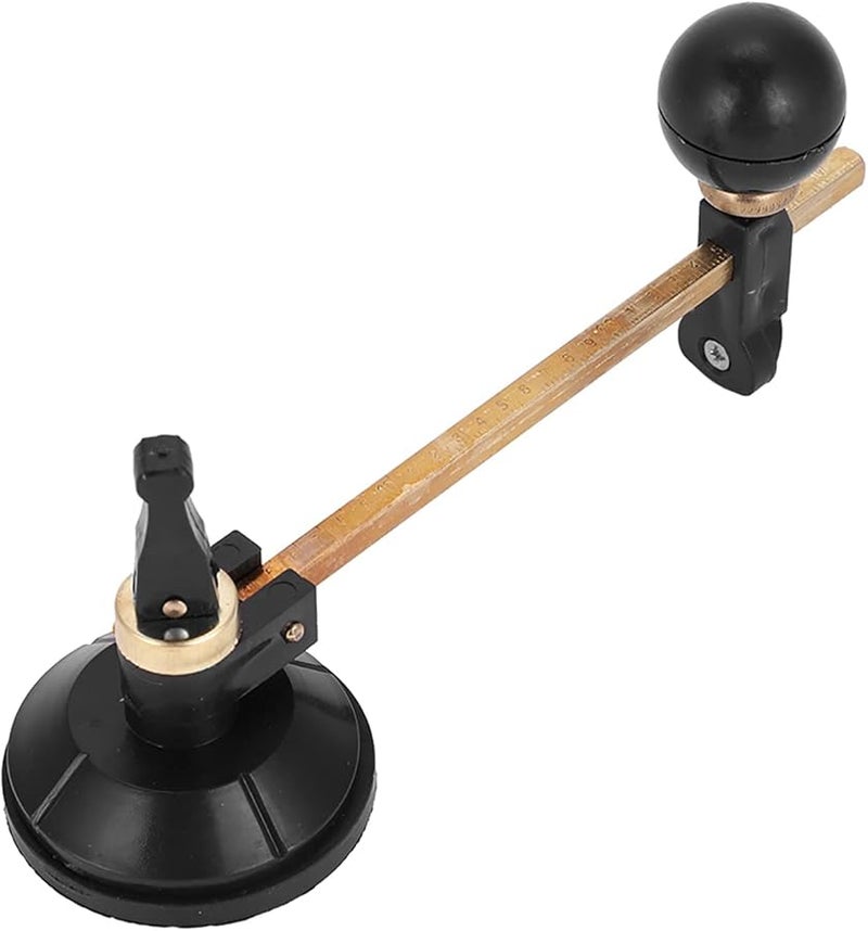 Professional Glass Cutter with Suction Cup Transparent Scales 30cm for Amateurs and Experts - Image 4