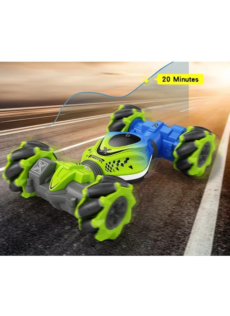 AROAQ 4WD RC Car Toy 2.4G RC Watch Gesture Sensor Rotating Rotation Stunt Drift Vehicle Toy for Children  - Image 3