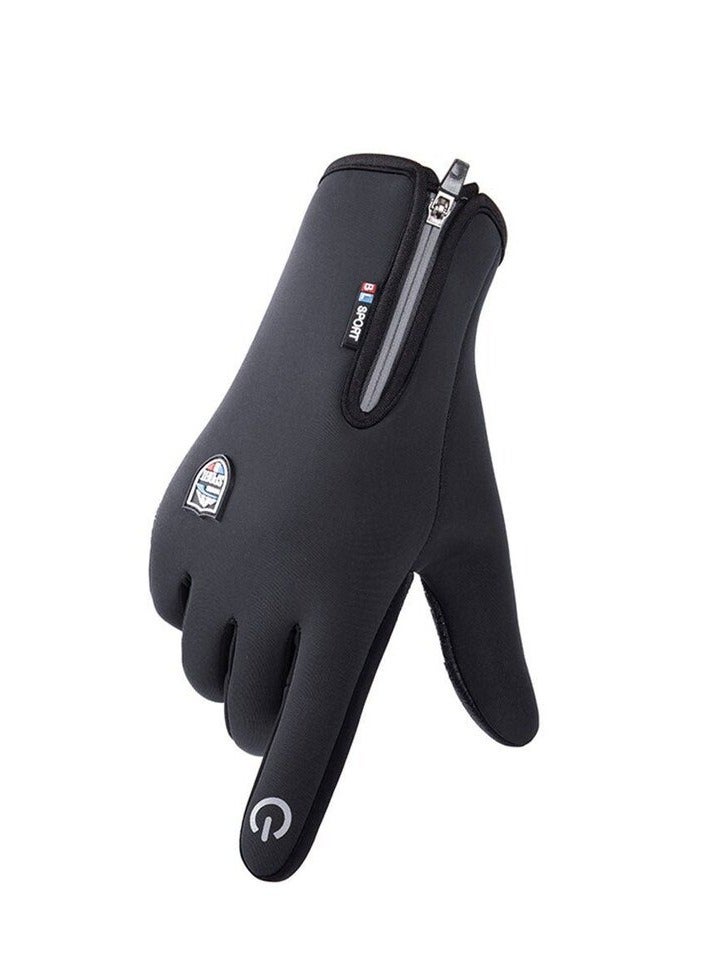 Full Safety Gloves with Touch RSSPURTT 1903 - Motorcycles / Scooters - Black - Image 2