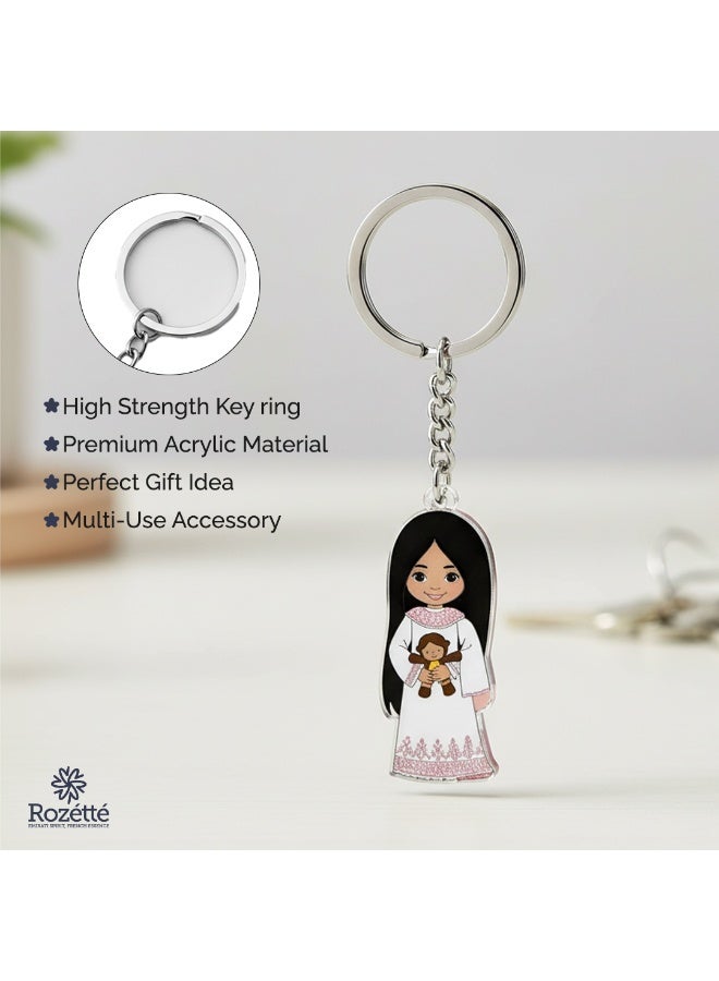Rozette Arab Family Keychain Medallion - Image 5
