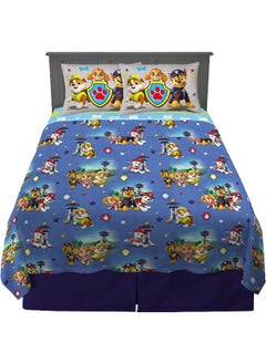 Franco Franco Kids Bedding Super Soft Microfiber Sheet Set, Full, Paw Patrol  - Image 1