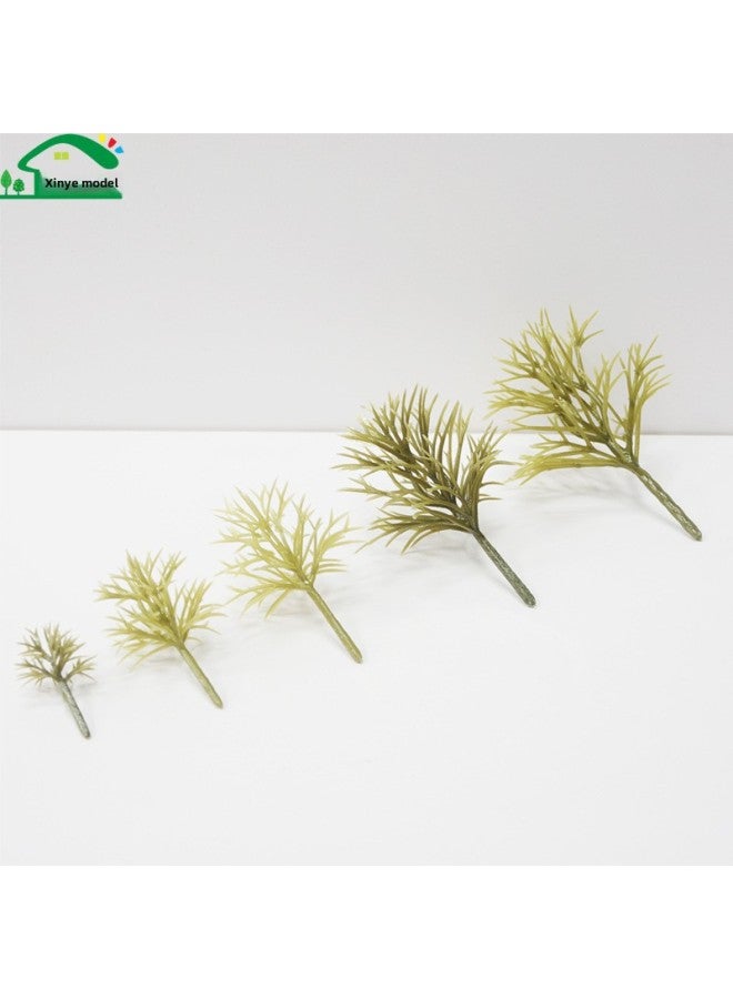 Model Tree Pole Trunk Semi-finished Small Branch Building Sand Table Scene Landscape Tree Mini Micro Landscape Plastic Peach Tree-Color:4cm Per Tree  - Image 4