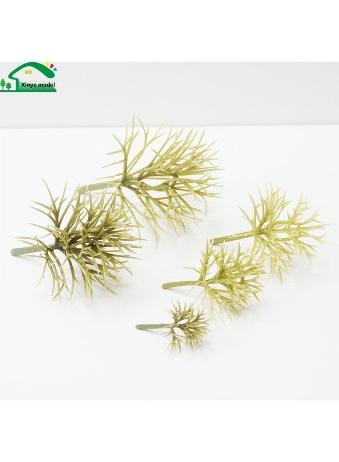 Model Tree Pole Trunk Semi-finished Small Branch Building Sand Table Scene Landscape Tree Mini Micro Landscape Plastic Peach Tree-Color:4cm Per Tree  - Image 3