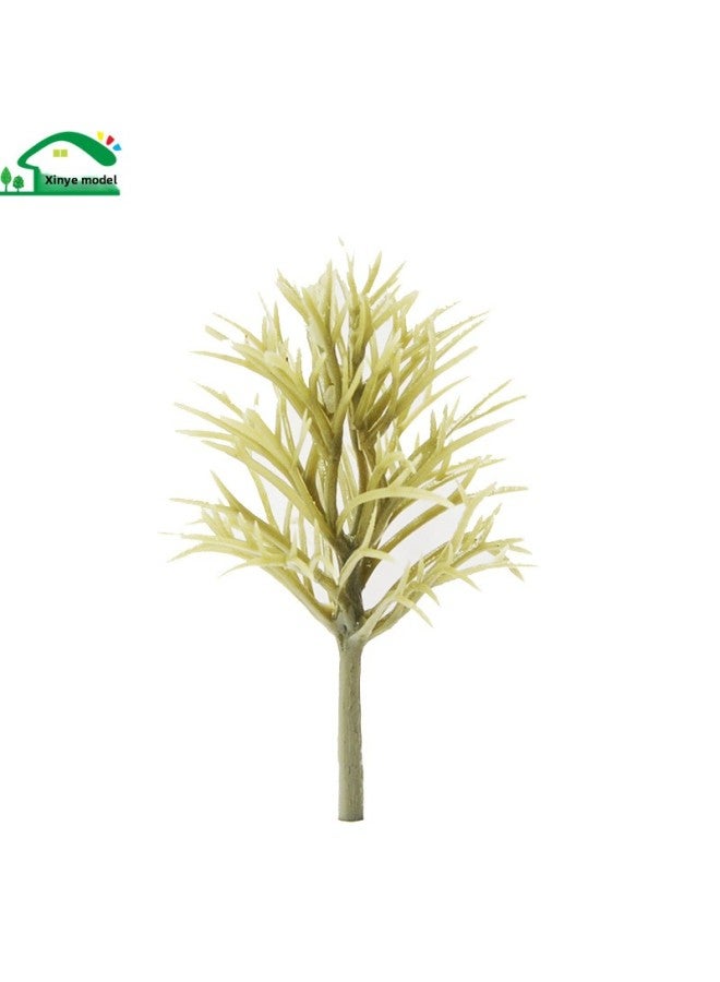 Model Tree Pole Trunk Semi-finished Small Branch Building Sand Table Scene Landscape Tree Mini Micro Landscape Plastic Peach Tree-Color:12cm Per Tree  - Image 5