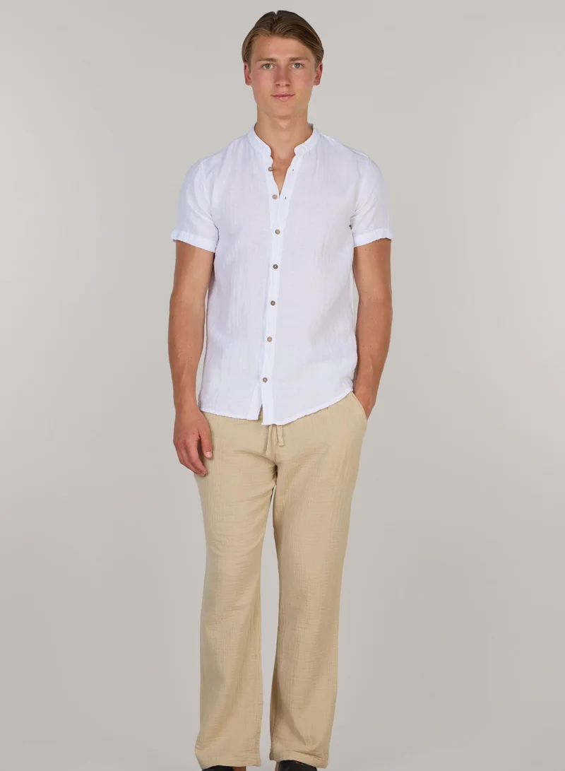 جاست نيتشر بنطلون قطني مزدوج كلاسيكي